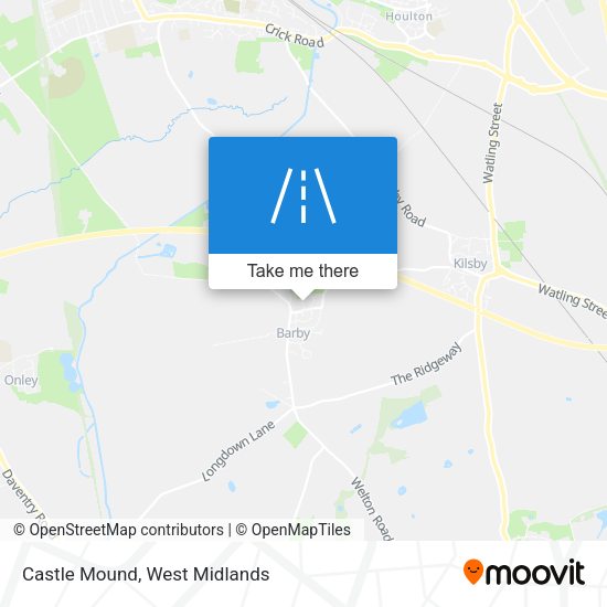 Castle Mound map