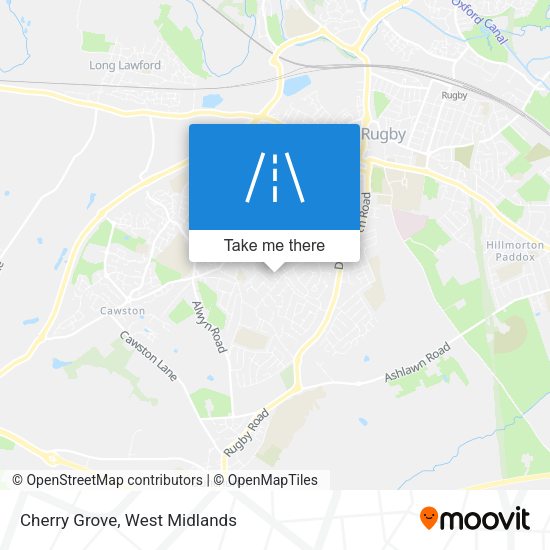 Cherry Grove map