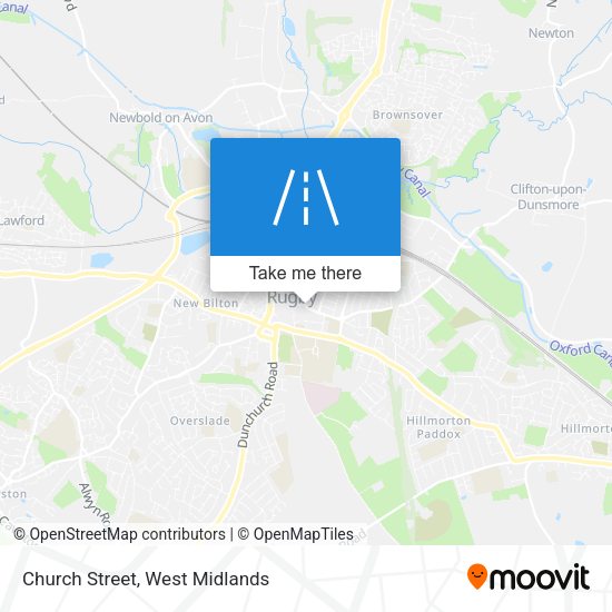 Church Street map
