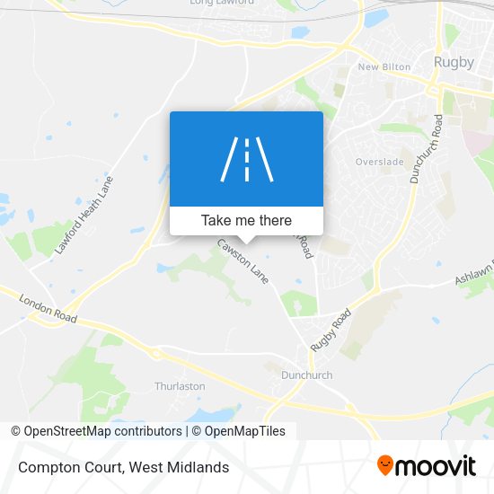 Compton Court map