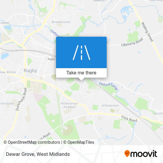 Dewar Grove map