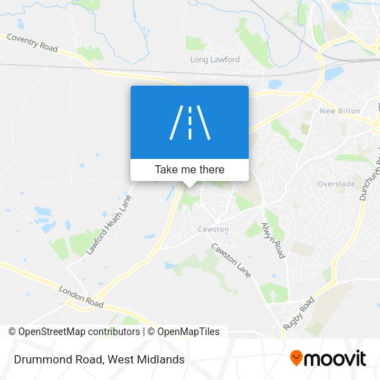Drummond Road map
