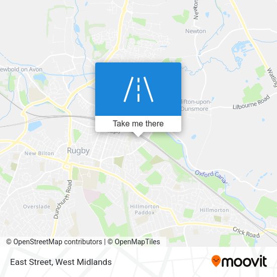 East Street map