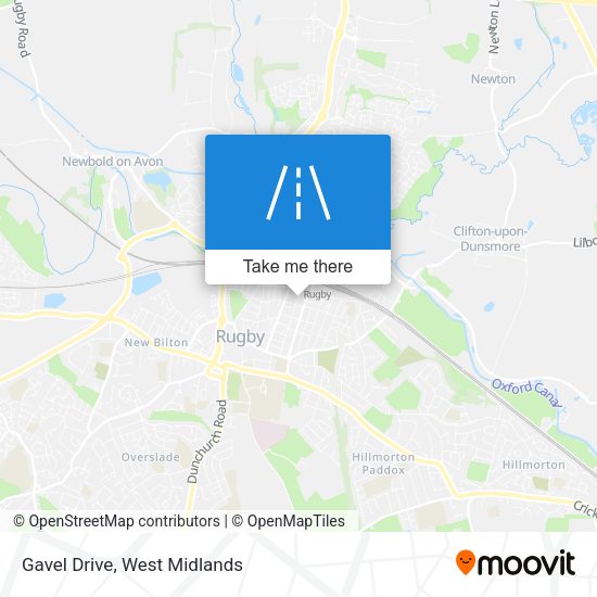 Gavel Drive map