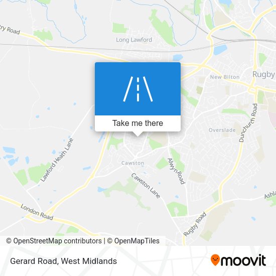 Gerard Road map