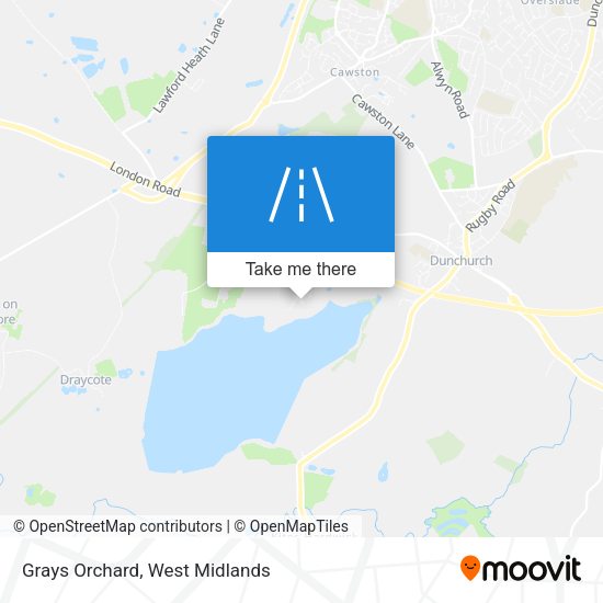 Grays Orchard map