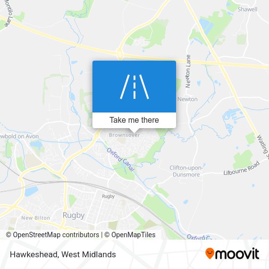 Hawkeshead map
