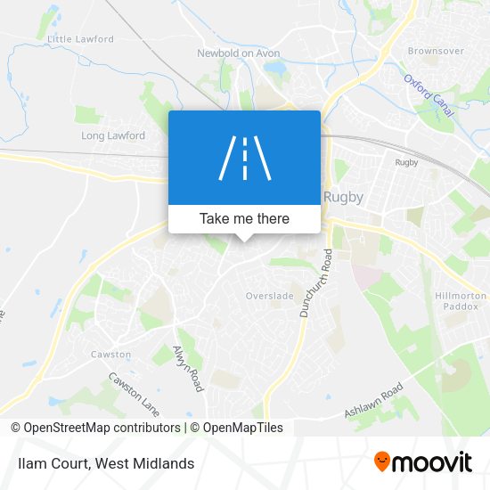 Ilam Court map