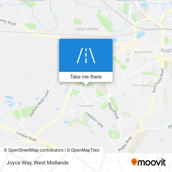 Joyce Way map