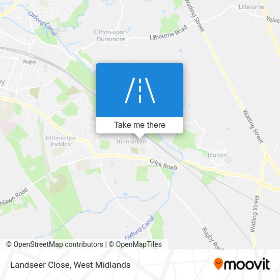 Landseer Close map