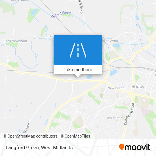Langford Green map