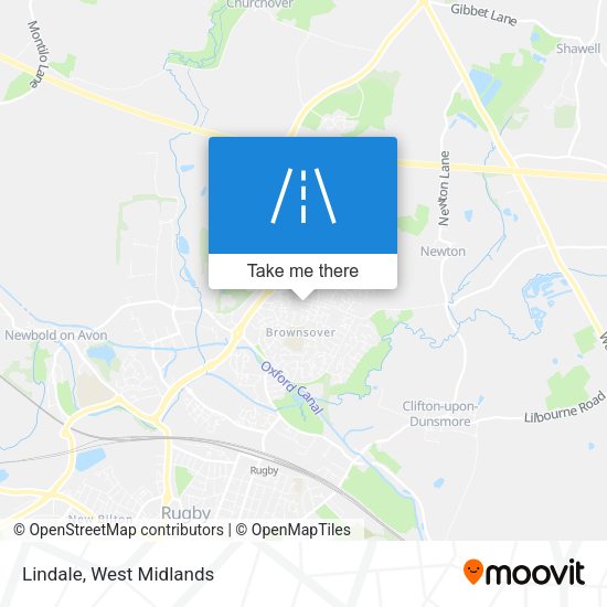 Lindale map