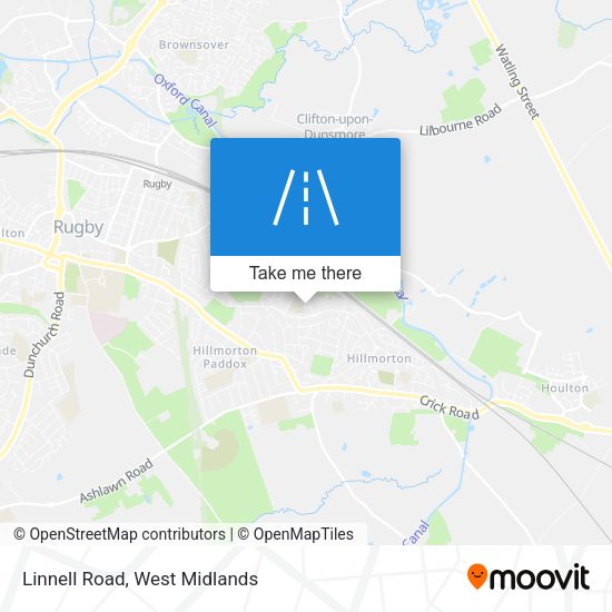 Linnell Road map