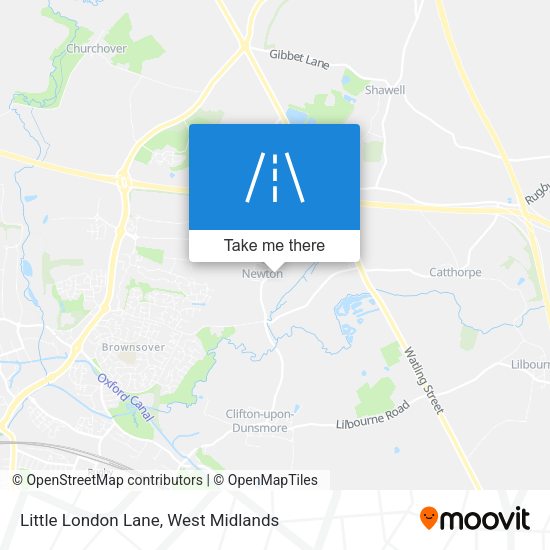 Little London Lane map