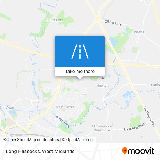 Long Hassocks map