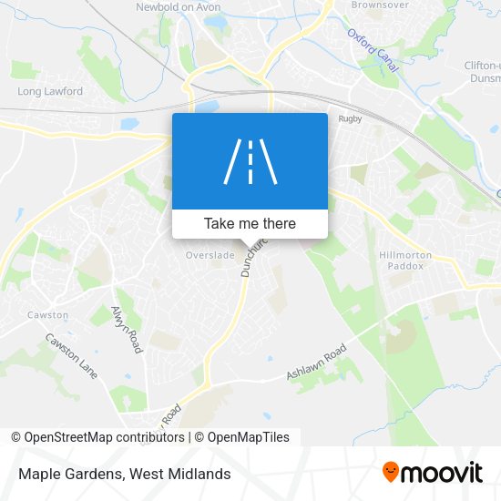 Maple Gardens map