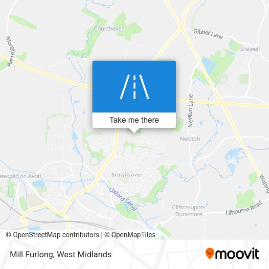 Mill Furlong map