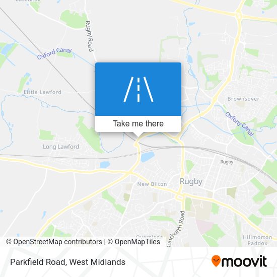 Parkfield Road map