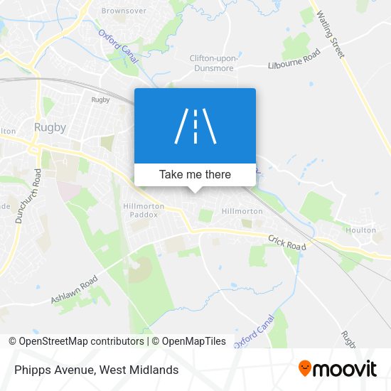 Phipps Avenue map