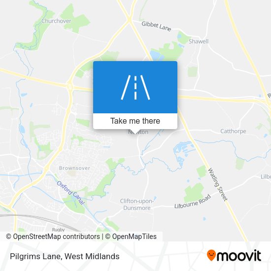 Pilgrims Lane map