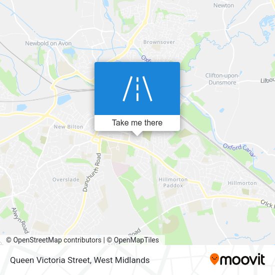 Queen Victoria Street map