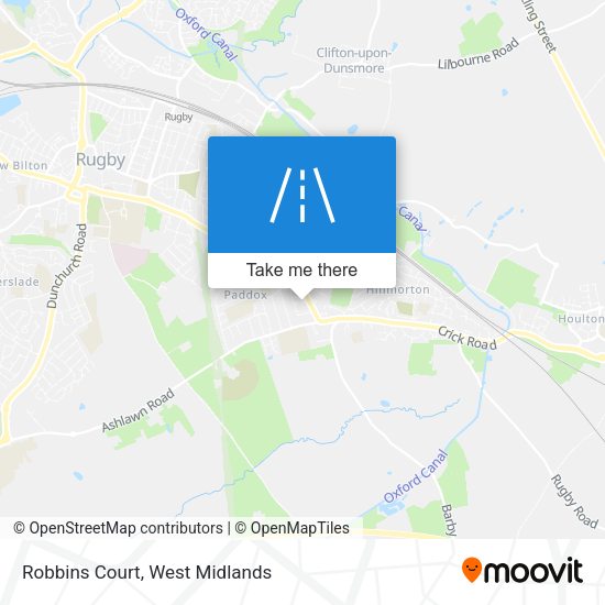Robbins Court map