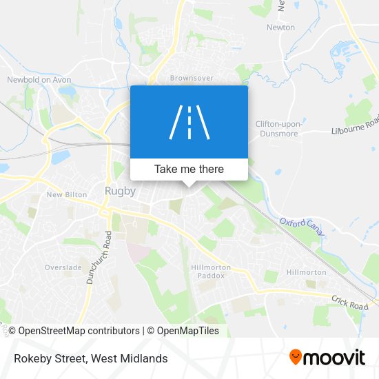 Rokeby Street map