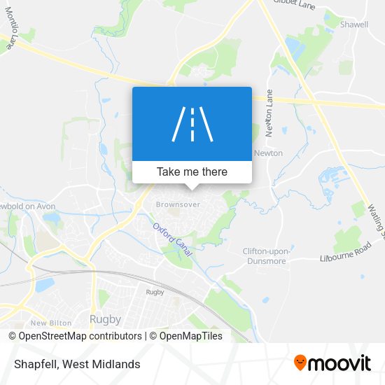 Shapfell map