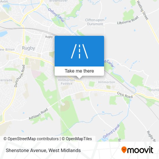 Shenstone  Avenue map