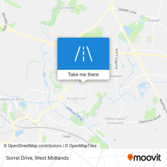 Sorrel Drive map