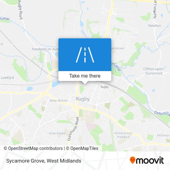 Sycamore Grove map