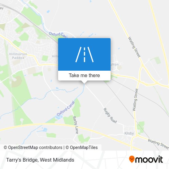 Tarry's Bridge map