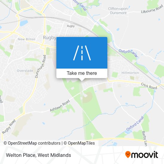 Welton Place map