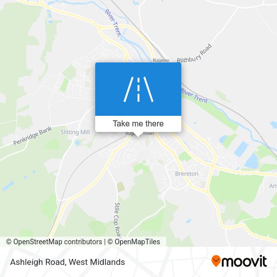 Ashleigh Road map
