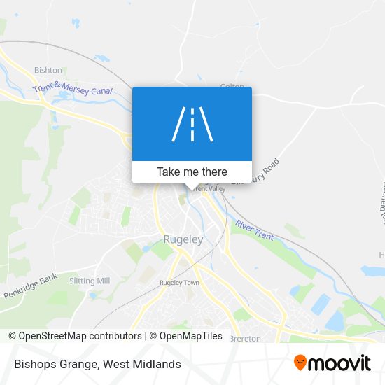 Bishops Grange map