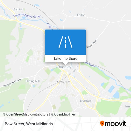 Bow Street map