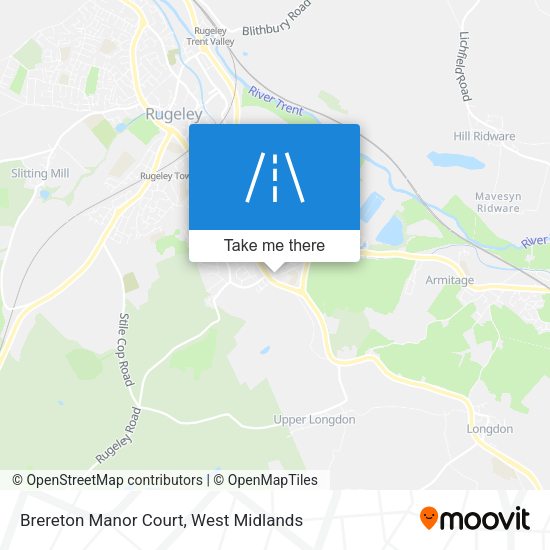 Brereton Manor Court map