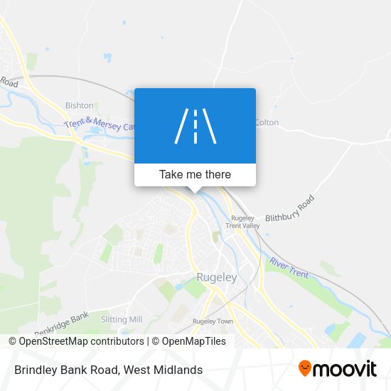 Brindley Bank Road map
