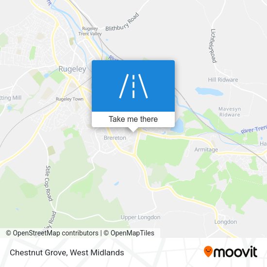Chestnut Grove map