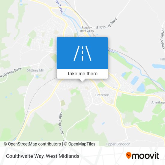 Coulthwaite Way map