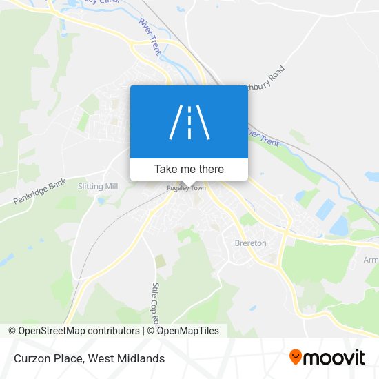 Curzon Place map