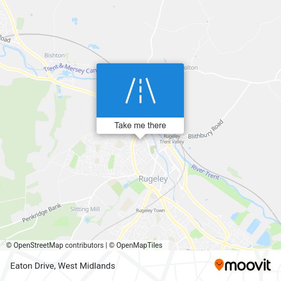 Eaton Drive map