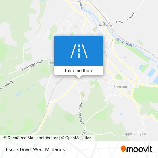 Essex Drive map