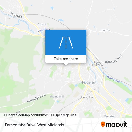 Ferncombe Drive map
