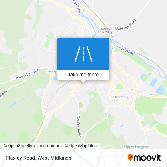 Flaxley Road map