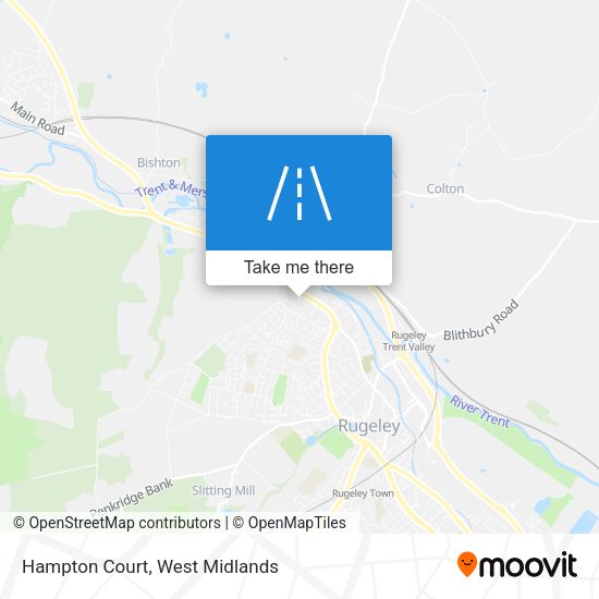 Hampton Court map