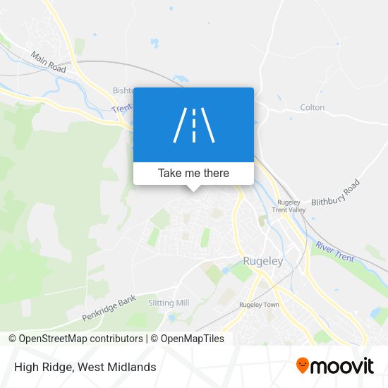 High Ridge map