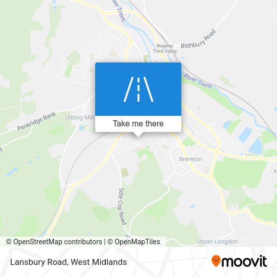 Lansbury Road map