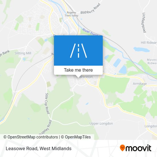 Leasowe Road map