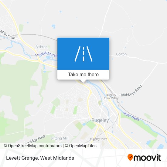 Levett Grange map